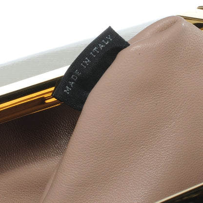 Prada Saffiano Vernice Pyramid Bag Black White Rosso 8 of 9