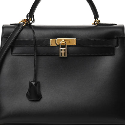 Hermes Box Kelly Sellier 32 Black 19 of 33
