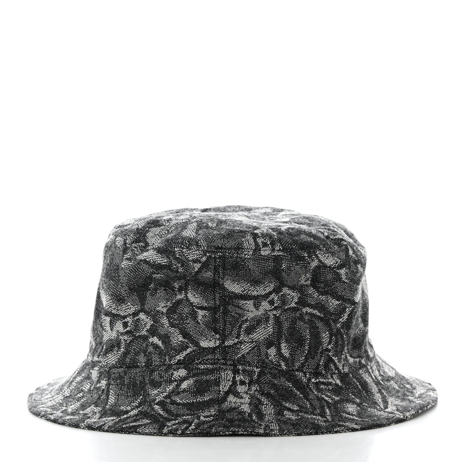 Christian Dior Cotton Jardin Floral Bucket Hat L Blue 5 of 10