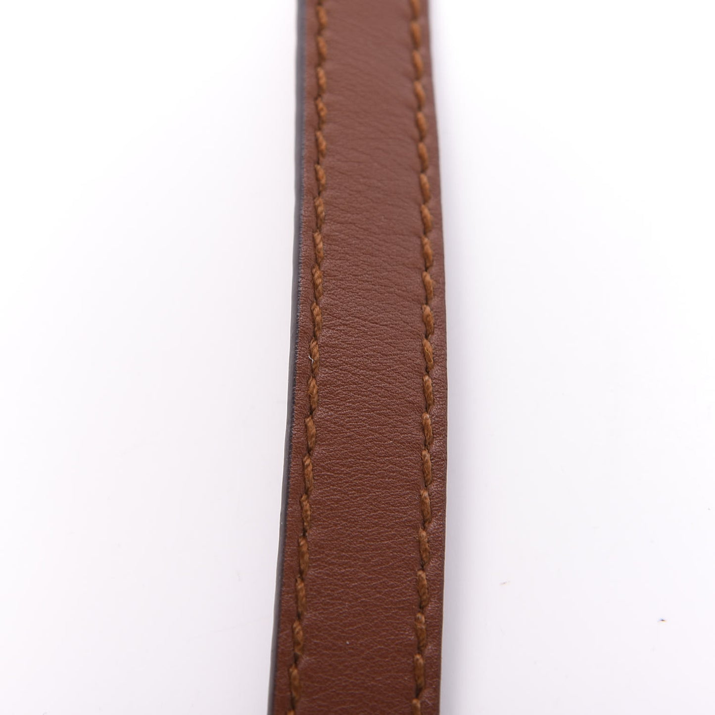 Calfskin 25mm Shoulder Strap Brown