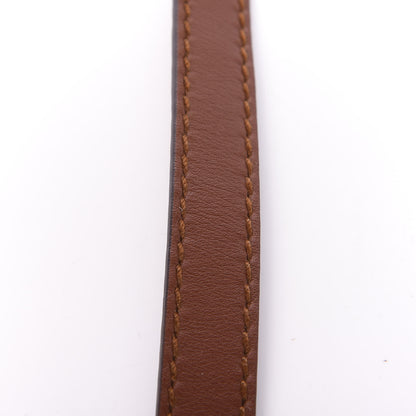 Gucci Calfskin 25mm Shoulder Strap Brown 2 of 3