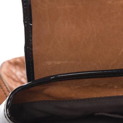 Fendi Nappa Patent B Bag Osso Black 7 of 12