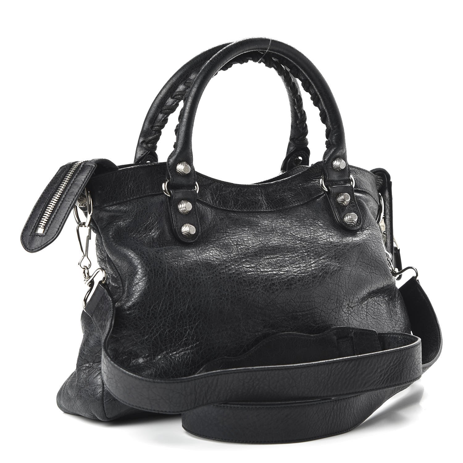 Balenciaga Agneau Giant 12 Silver Hardware Town Black 4 of 11