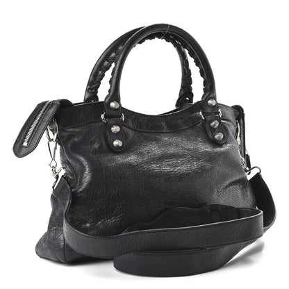 Balenciaga Agneau Giant 12 Silver Hardware Town Black 4 of 11