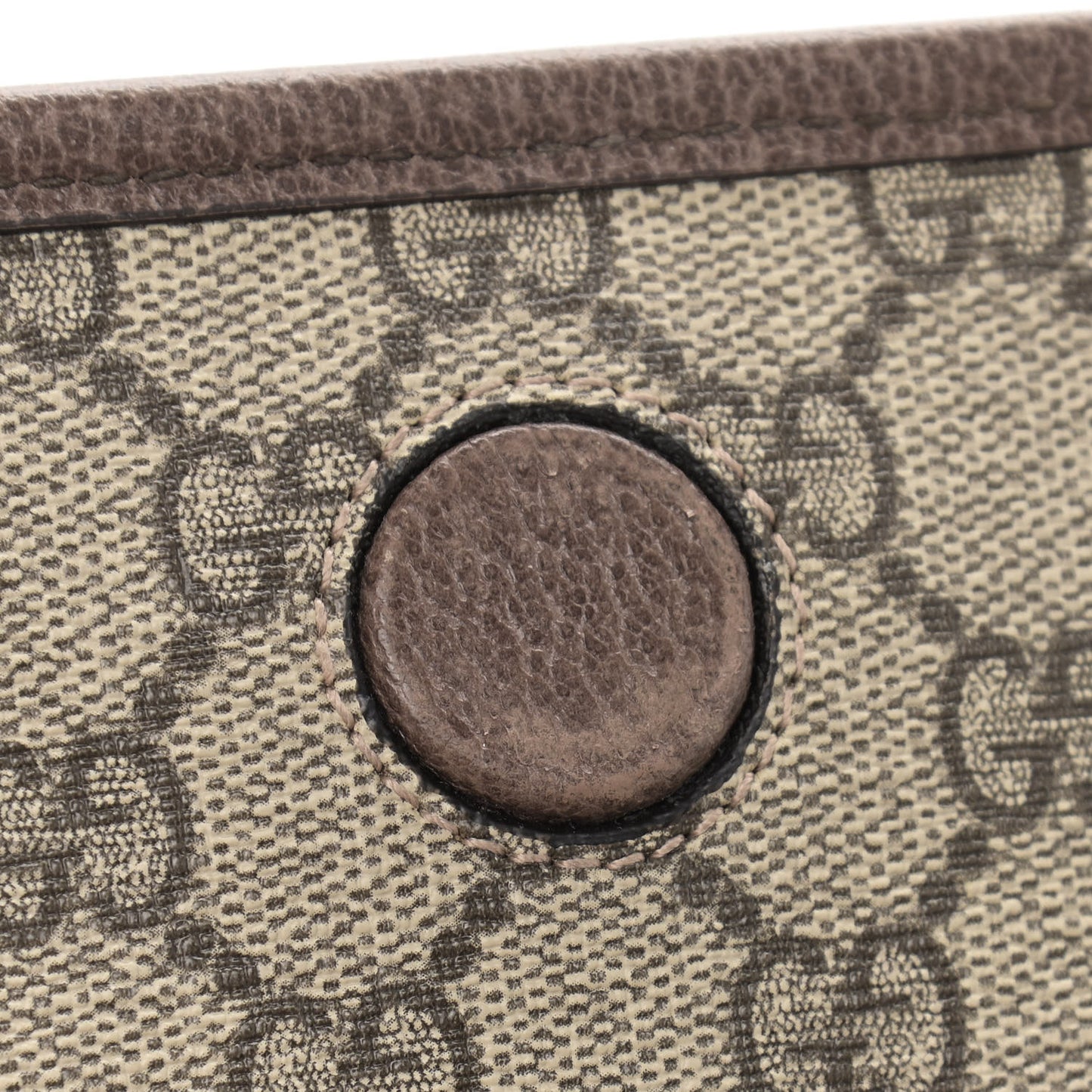 GG Supreme Monogram Neo Vintage Web Belt Bag Brown