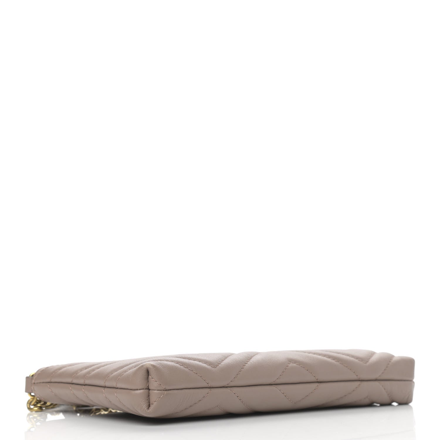 Gucci Calfskin Matelasse Mini GG Marmont Chain Bag Porcelain Rose 4 of 13