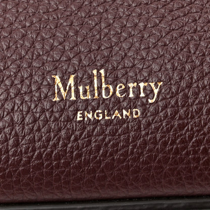 Mulberry Small Classic Grain Calfskin Mini Seaton Oxblood 6 of 9