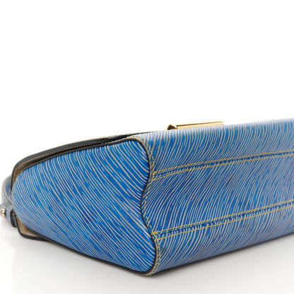 Louis Vuitton Epi Twist Shoulder Bag MM Denim Light 9 of 11