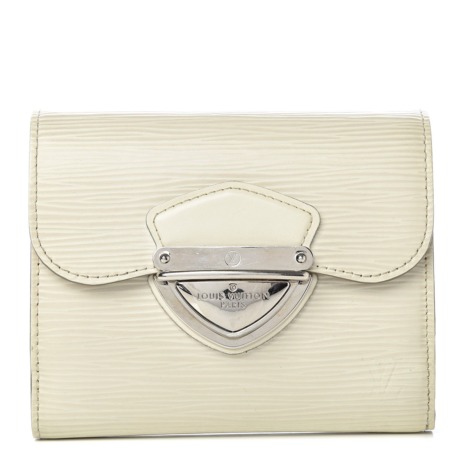 Louis Vuitton Epi Joey Wallet Ivory 1 of 14