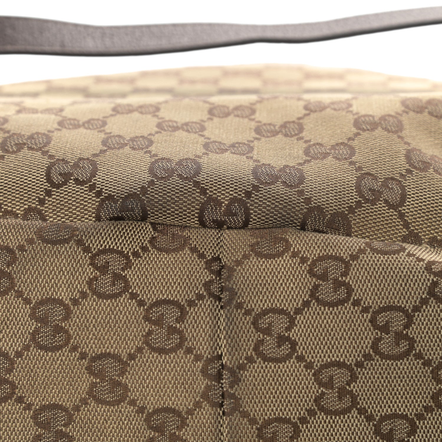 Gucci Monogram Medium Abbey Shoulder Bag Dark Brown 13 of 15