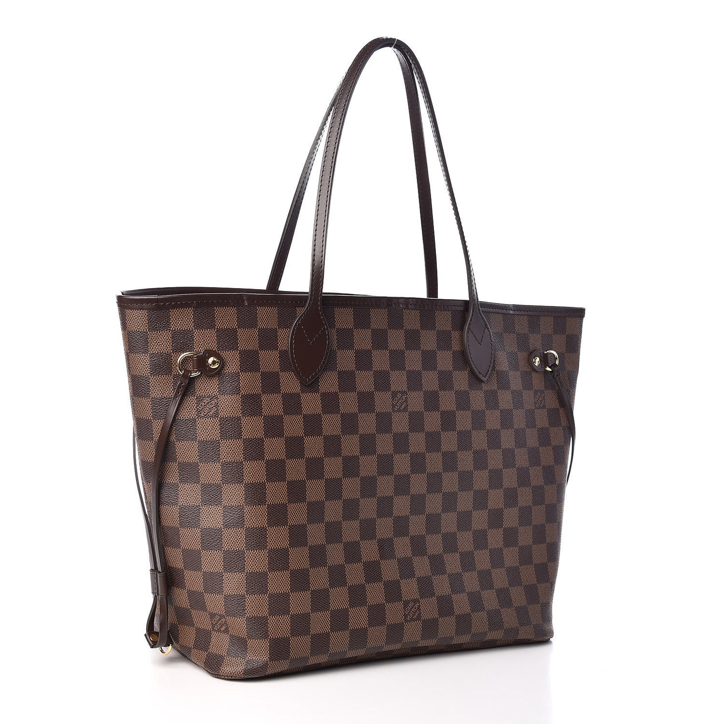 Damier Ebene Neo Neverfull MM Rose Ballerine