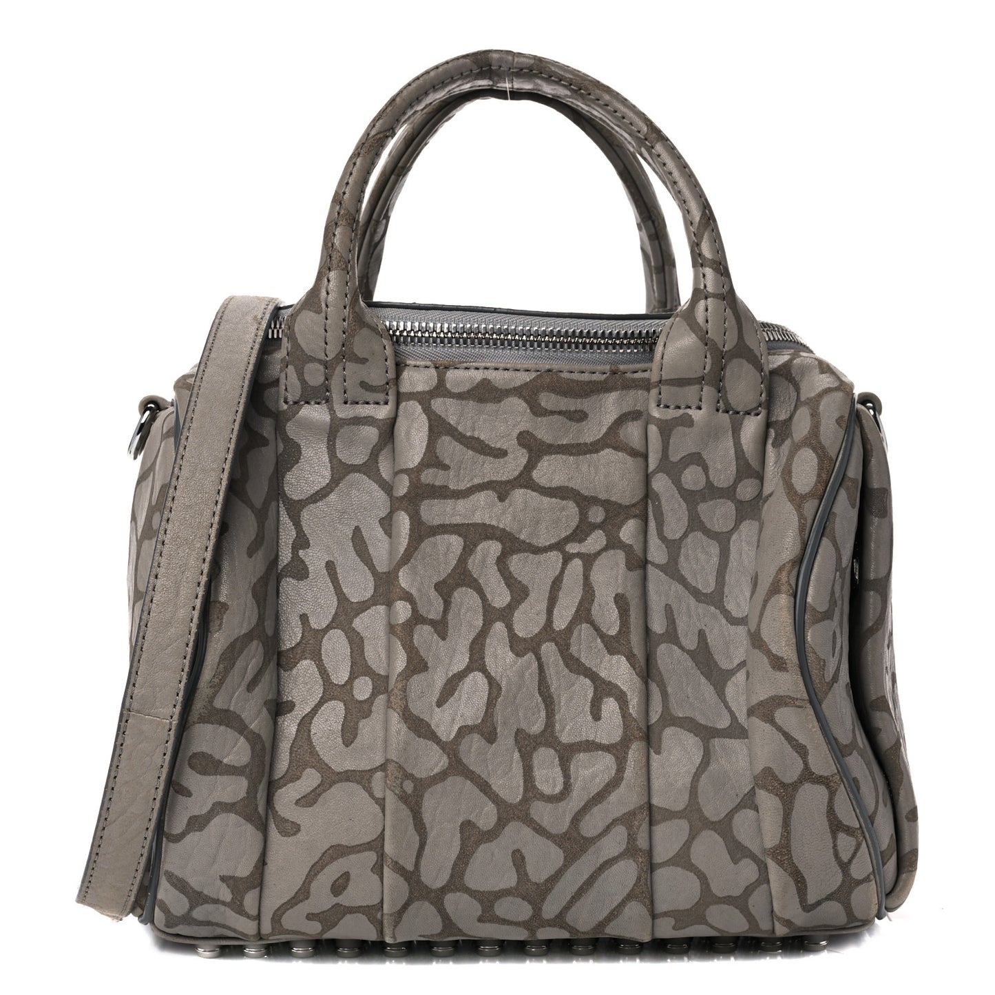 Calfskin Mini Rockie Light Concrete