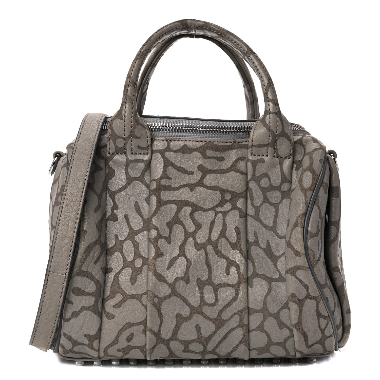 Alexander Wang Calfskin Mini Rockie Light Concrete 1 of 11