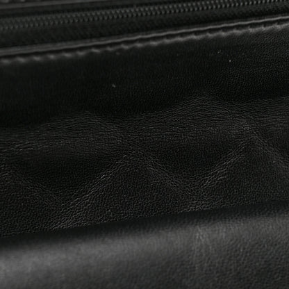 Chanel Patent Quilted Medium Double Flap Black 11 of 11