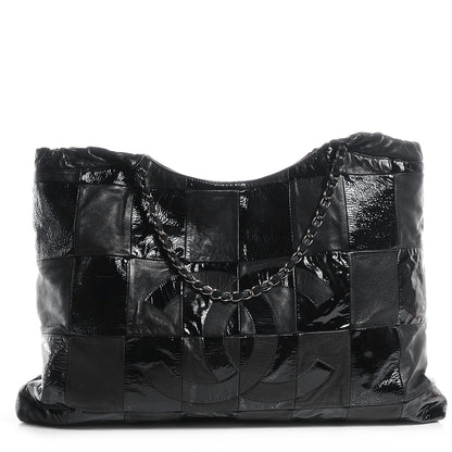 Chanel Patent Patchwork Brooklyn Large Tote 1 of 7