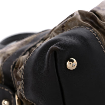 Gucci Crystal Monogram Medium Mix Dark Brown 7 of 20