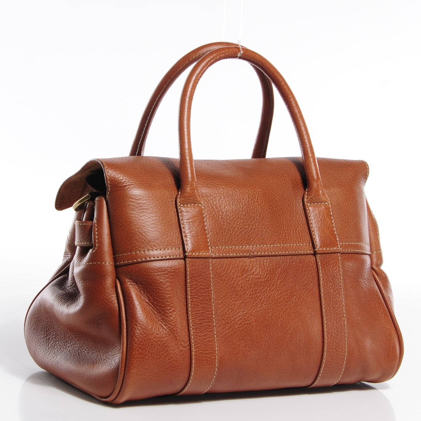 Natural Leather Small Bayswater Oak