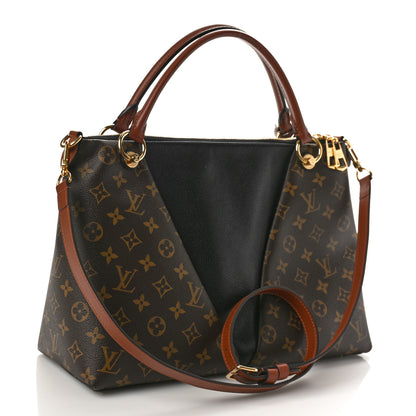 Louis Vuitton Monogram V Tote MM Black 2 of 8