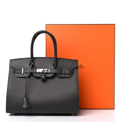 Hermes Madame Calfskin Birkin Sellier 30 Graphite 10 of 10