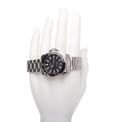 Gucci Stainless Steel 40mm Dive Quartz Watch Black 2 of 8