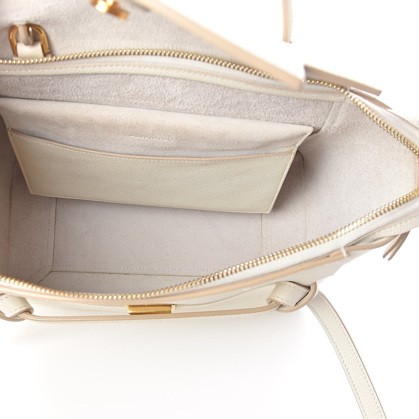 Grained Calfskin Micro Belt Bag Linen