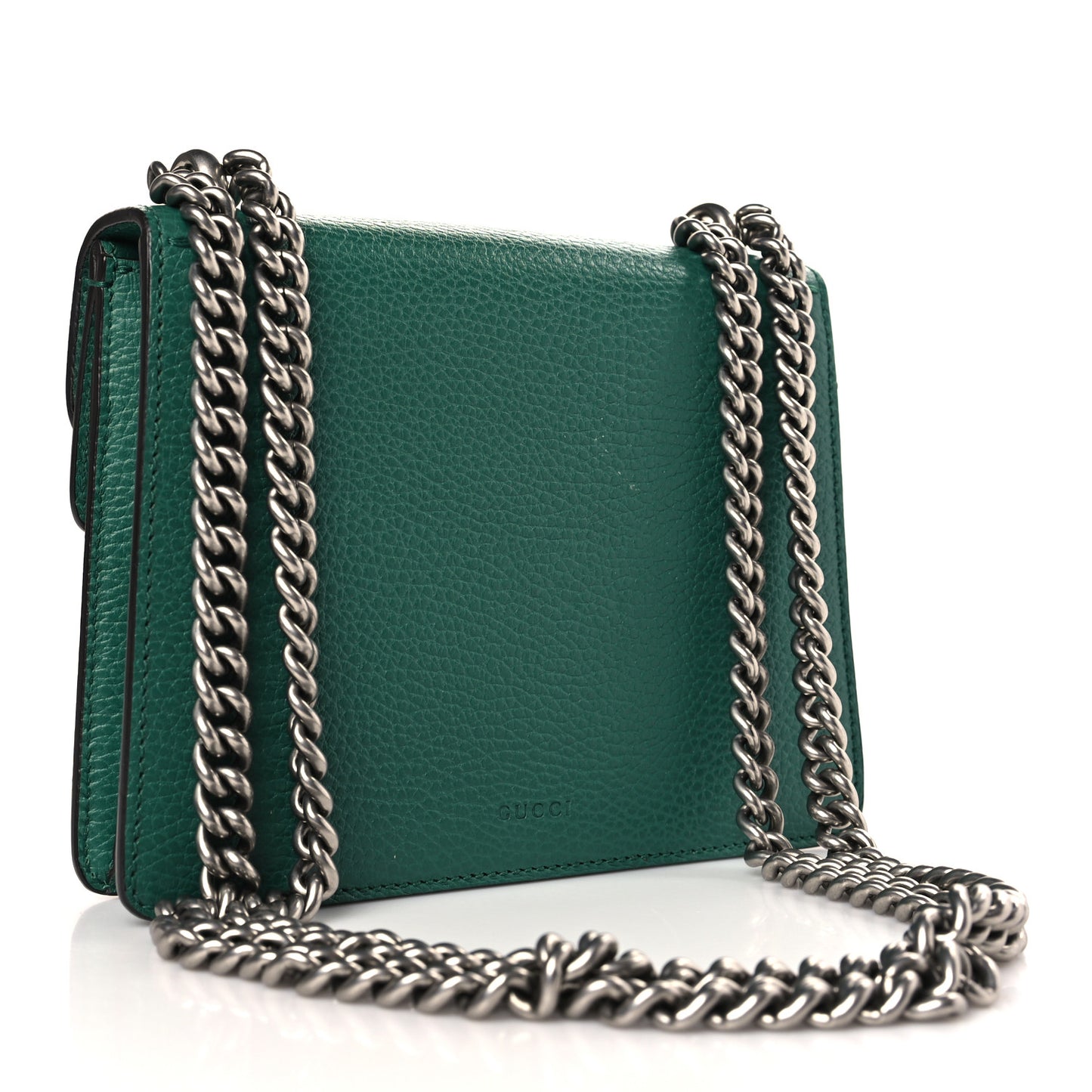 Calfskin Mini Dionysus Shoulder Bag Emerald