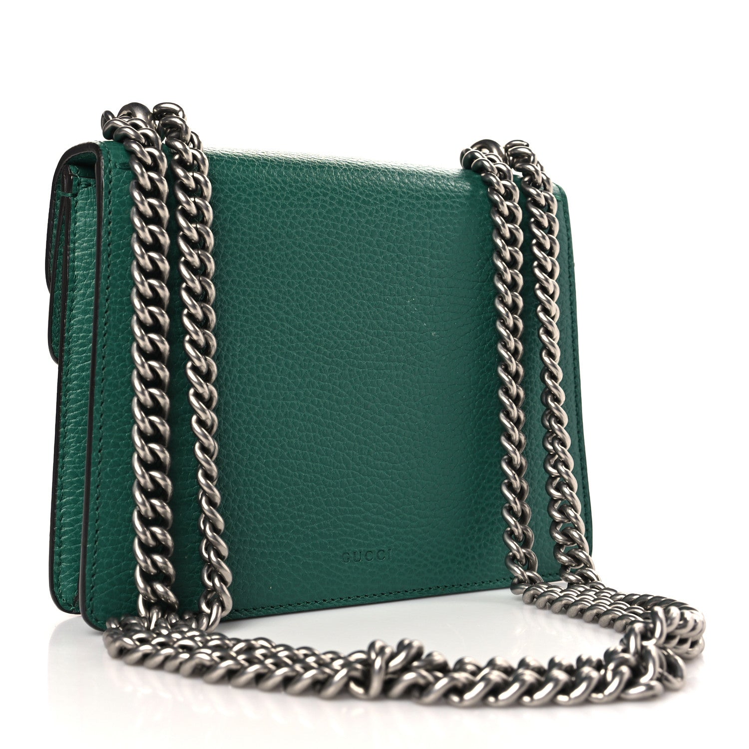 Gucci Calfskin Mini Dionysus Shoulder Bag Emerald 3 of 9