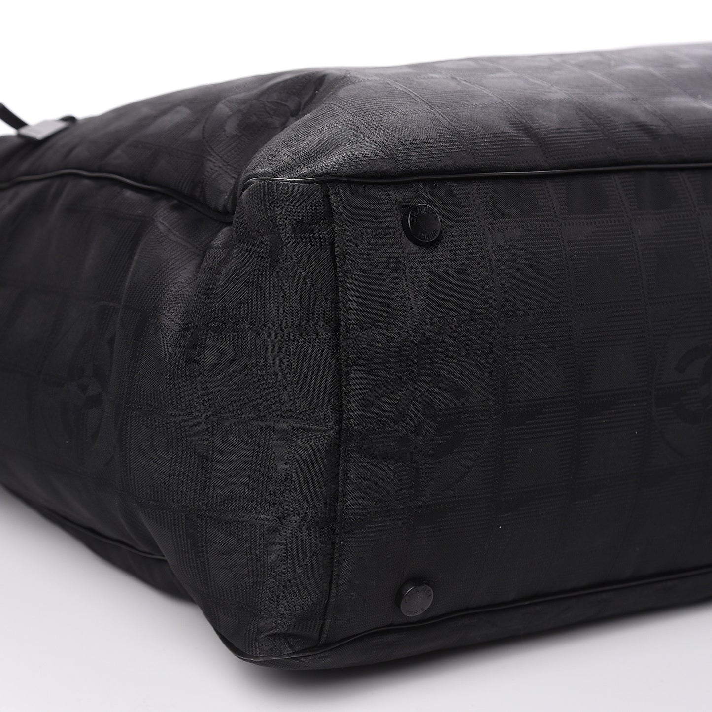Nylon Travel Tote Black