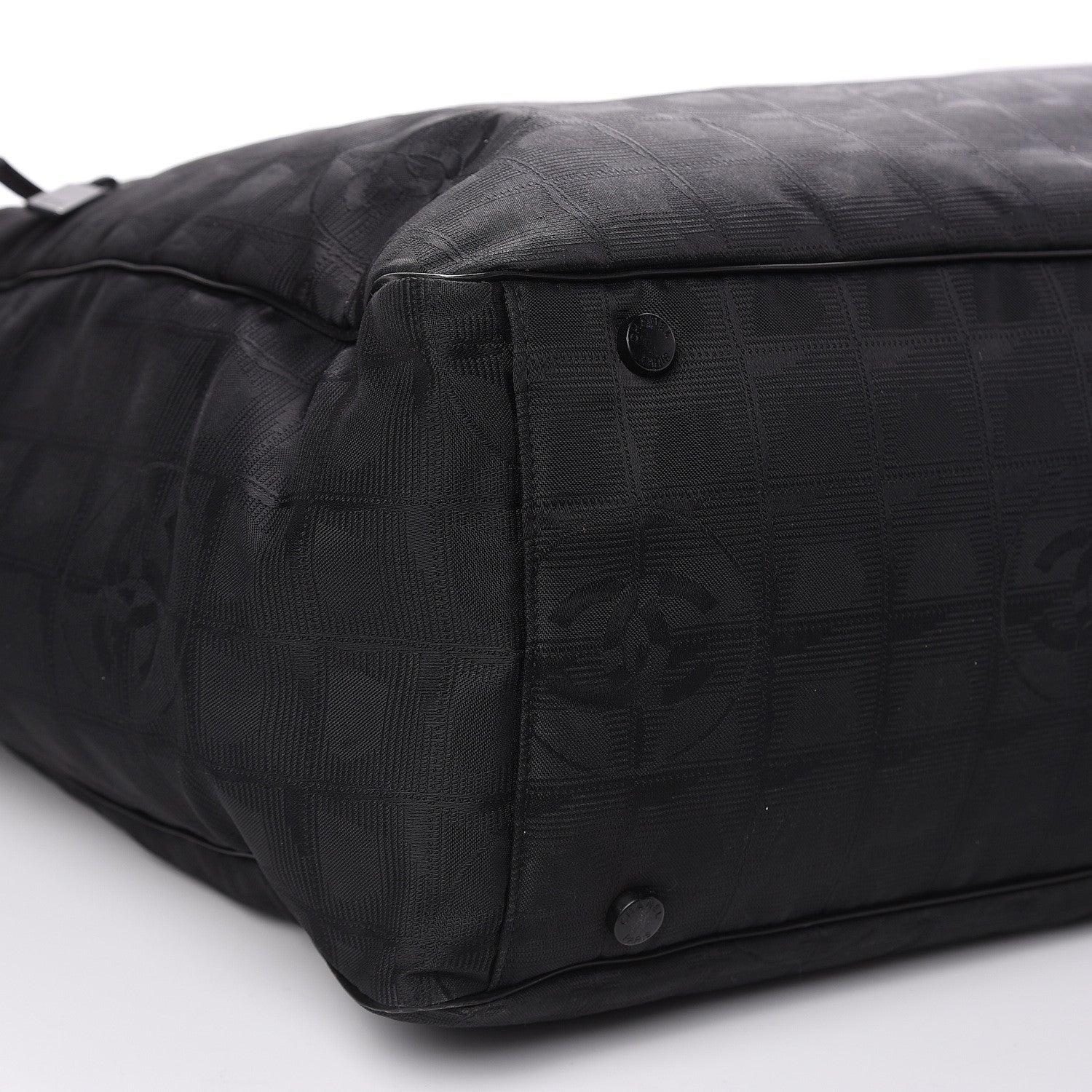 Chanel Nylon Travel Tote Black 12 of 15