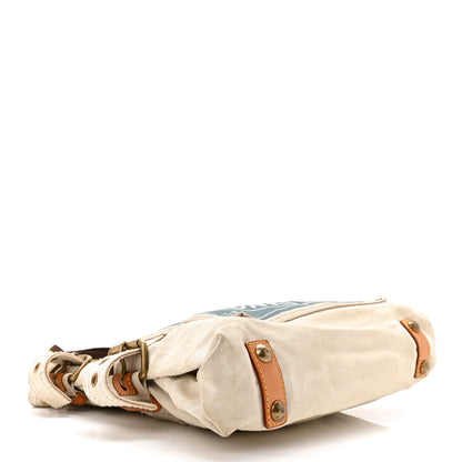 Louis Vuitton Toile Globe Shopper Cabas MM Blue 4 of 13