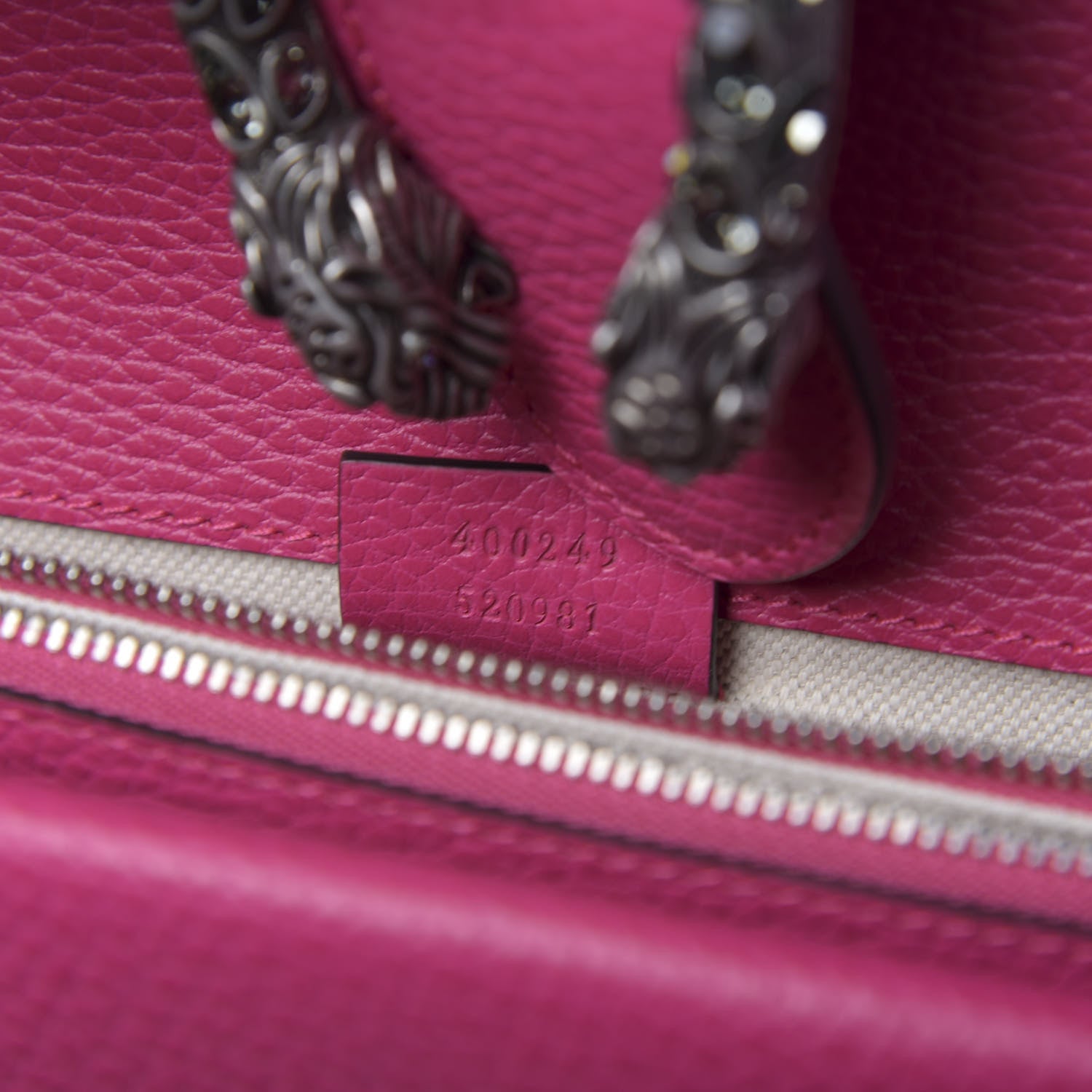 Gucci Dollar Calfskin Small Dionysus Shoulder Bag Box Pink 9 of 10