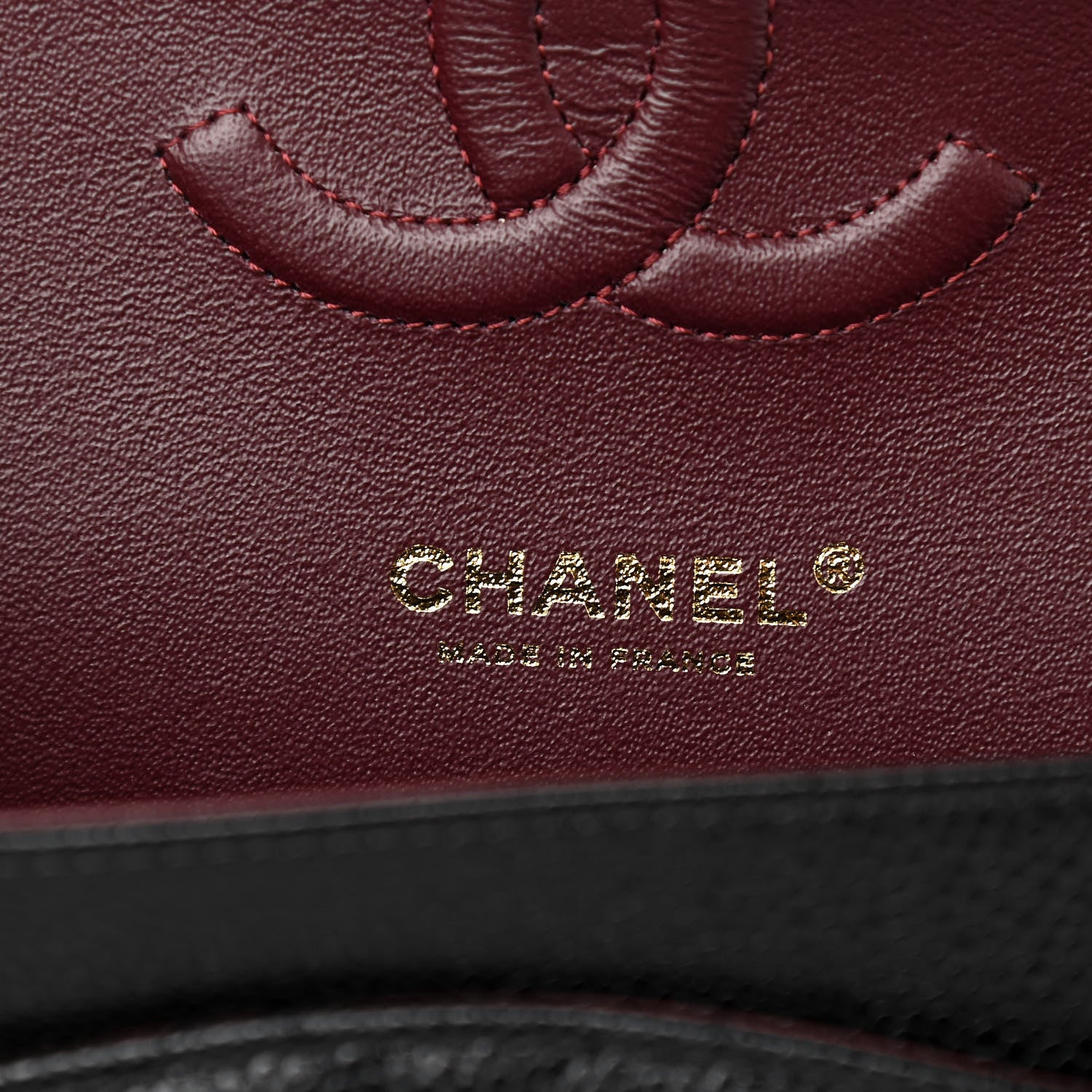 Chanel Caviar Quilted Medium Double Flap Black 5 of 10