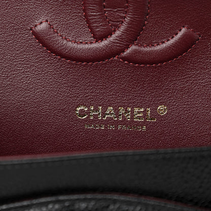 Chanel Caviar Quilted Medium Double Flap Black 5 of 10
