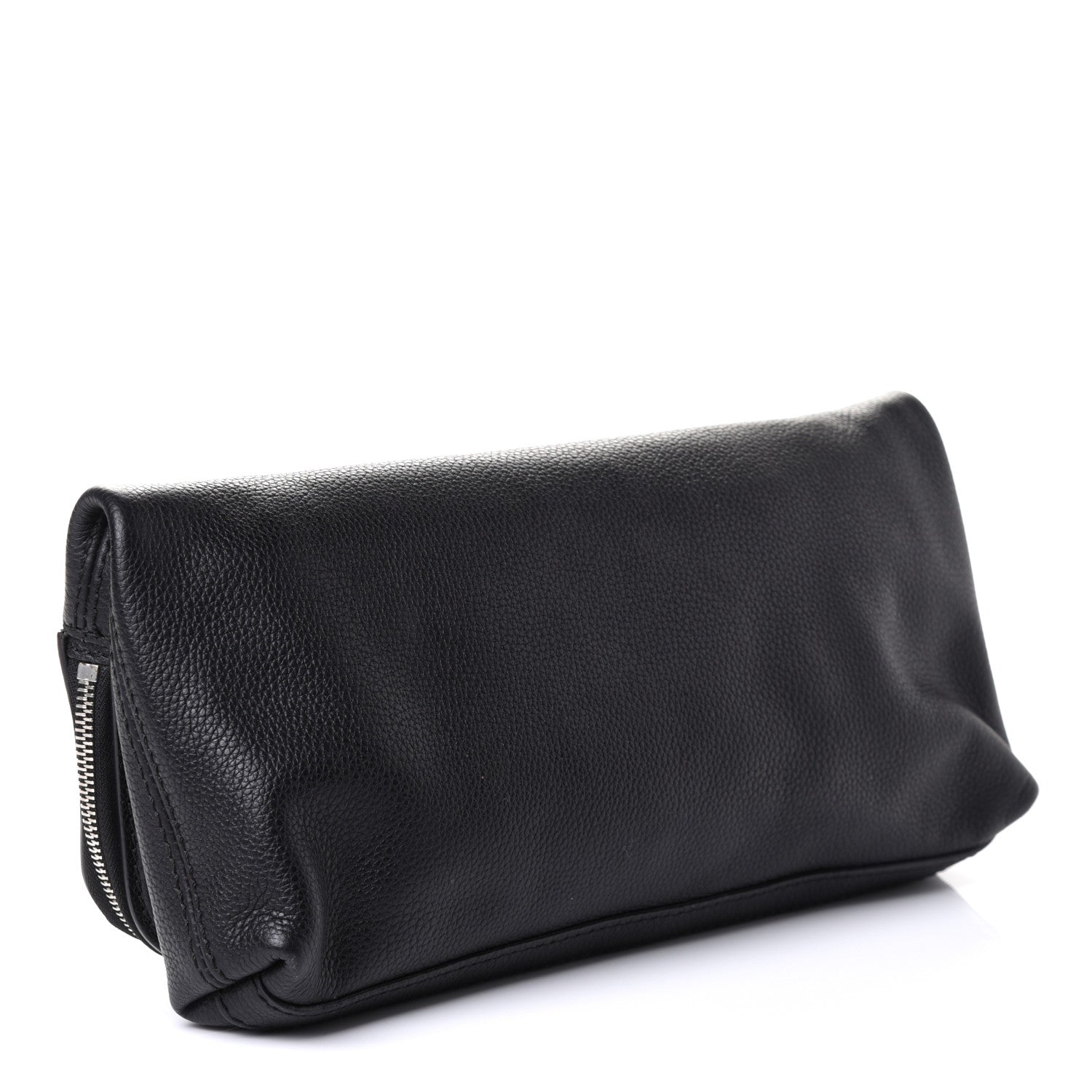 Alexander McQueen Grainy Calfskin Padlock Skull Clutch Black 4 of 8