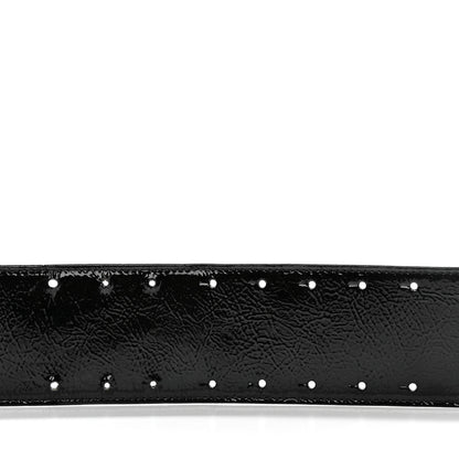Chanel Patent CC Wide Belt 90 36 Black 8 of 9