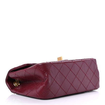 Chanel Aged Calfskin Quilted 2.55 Reissue Mini Flap Red 4 of 9