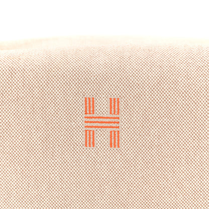 Hermes Canvas Large Bride-A-Brac Pouch Natural Orange 7 of 9