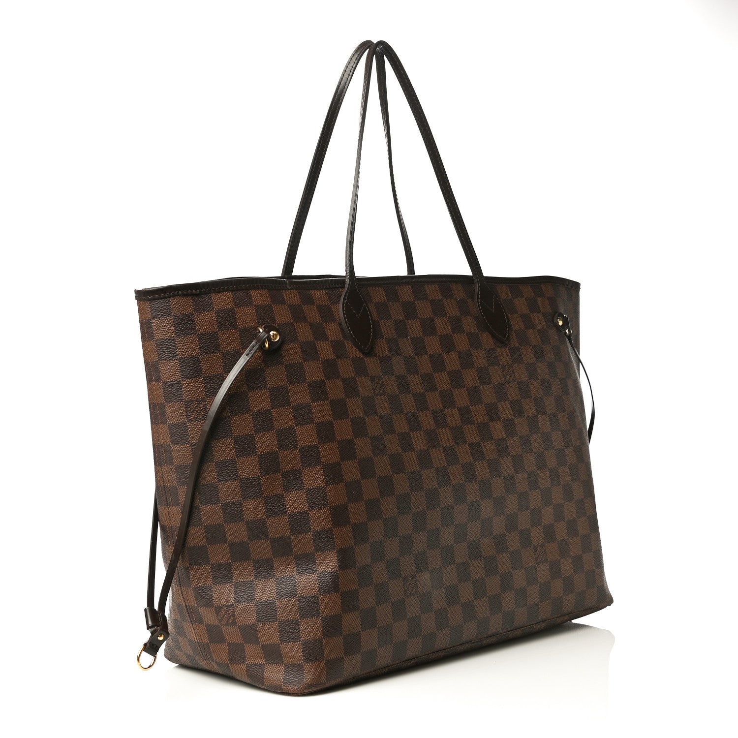 Louis Vuitton Damier Ebene Neverfull GM 3 of 13