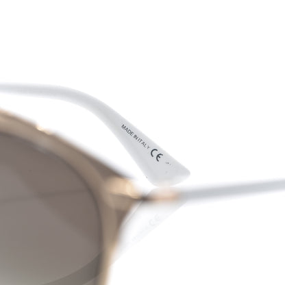 Christian Dior Reflected Sunglasses Gold White 7 of 9