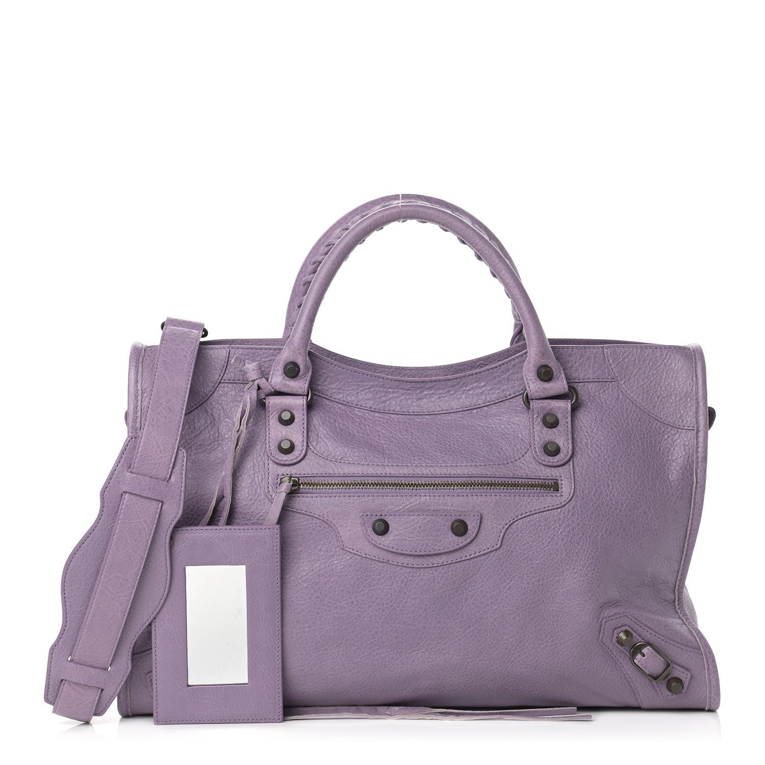 Balenciaga Agneau Classic Hardware City Glycine 1 of 10