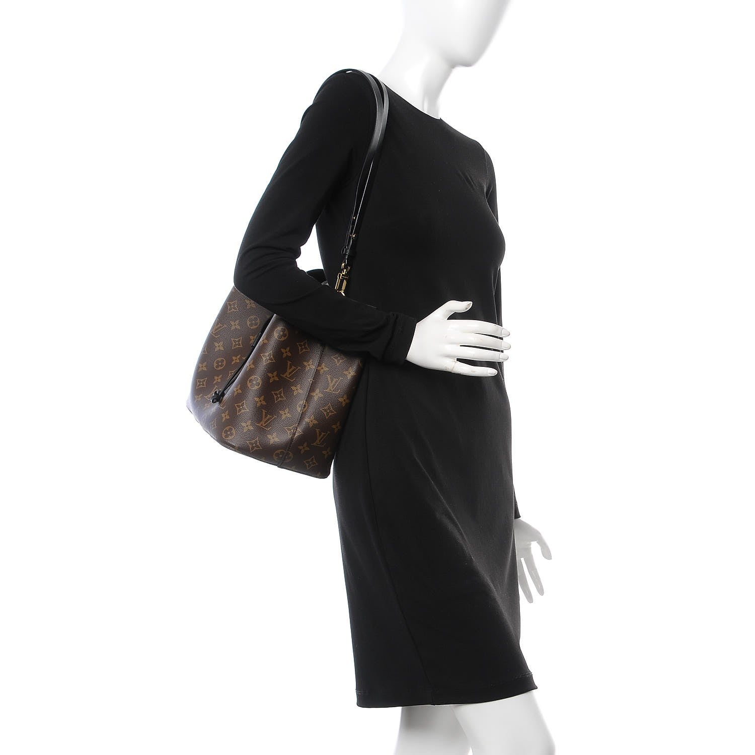 Louis Vuitton Monogram Neonoe MM Black 2 of 6
