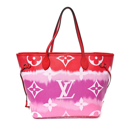 Louis Vuitton Monogram Escale Neverfull MM Rouge 1 of 10