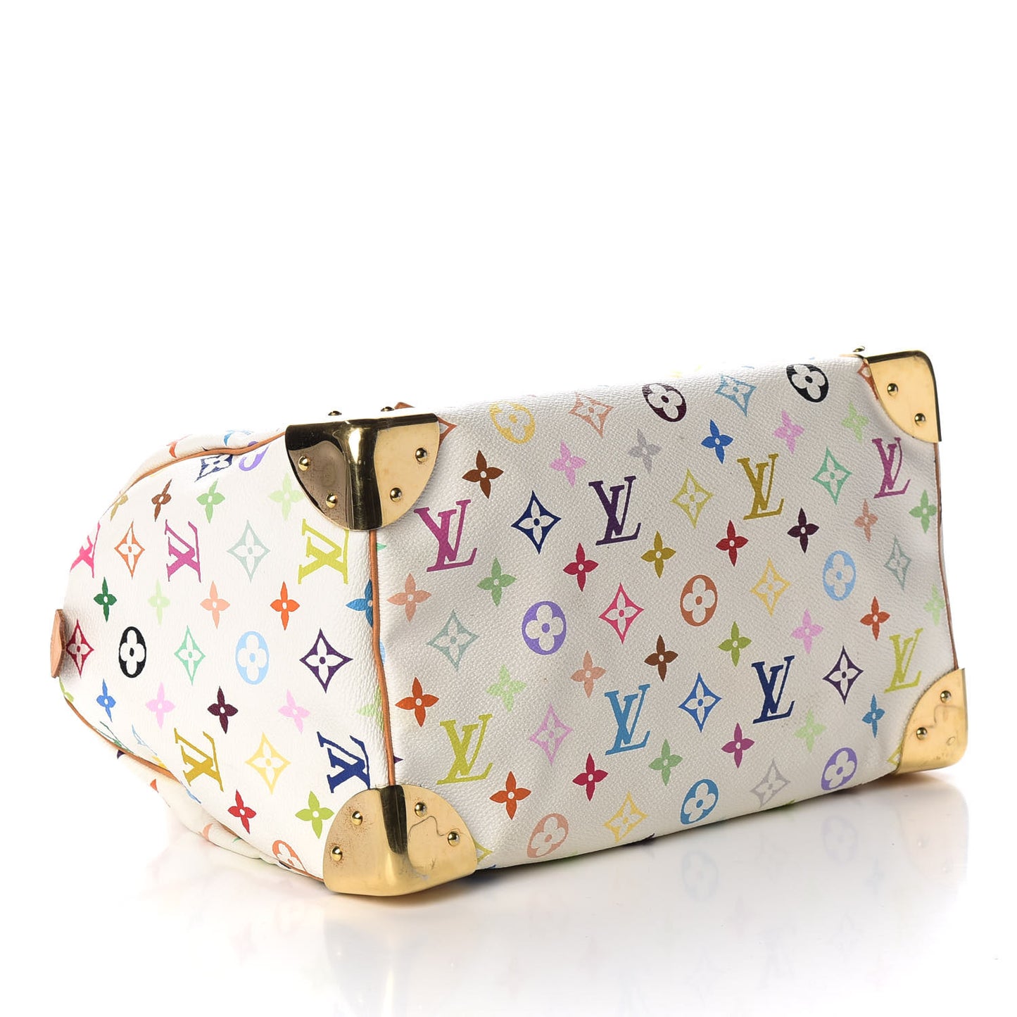 Monogram Multicolor Speedy 30 White
