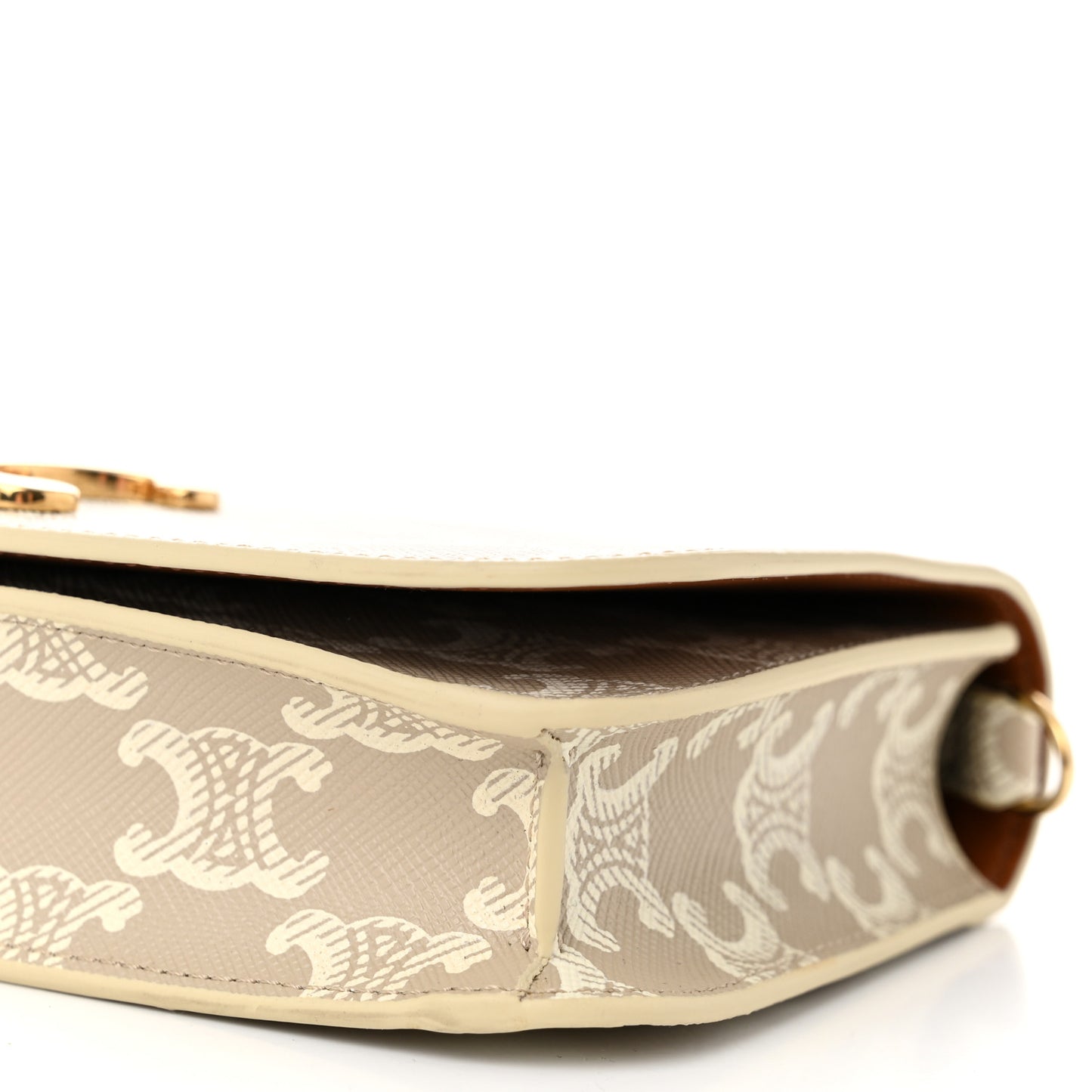 Canvas Calfskin Triomphe Multipochette Grege