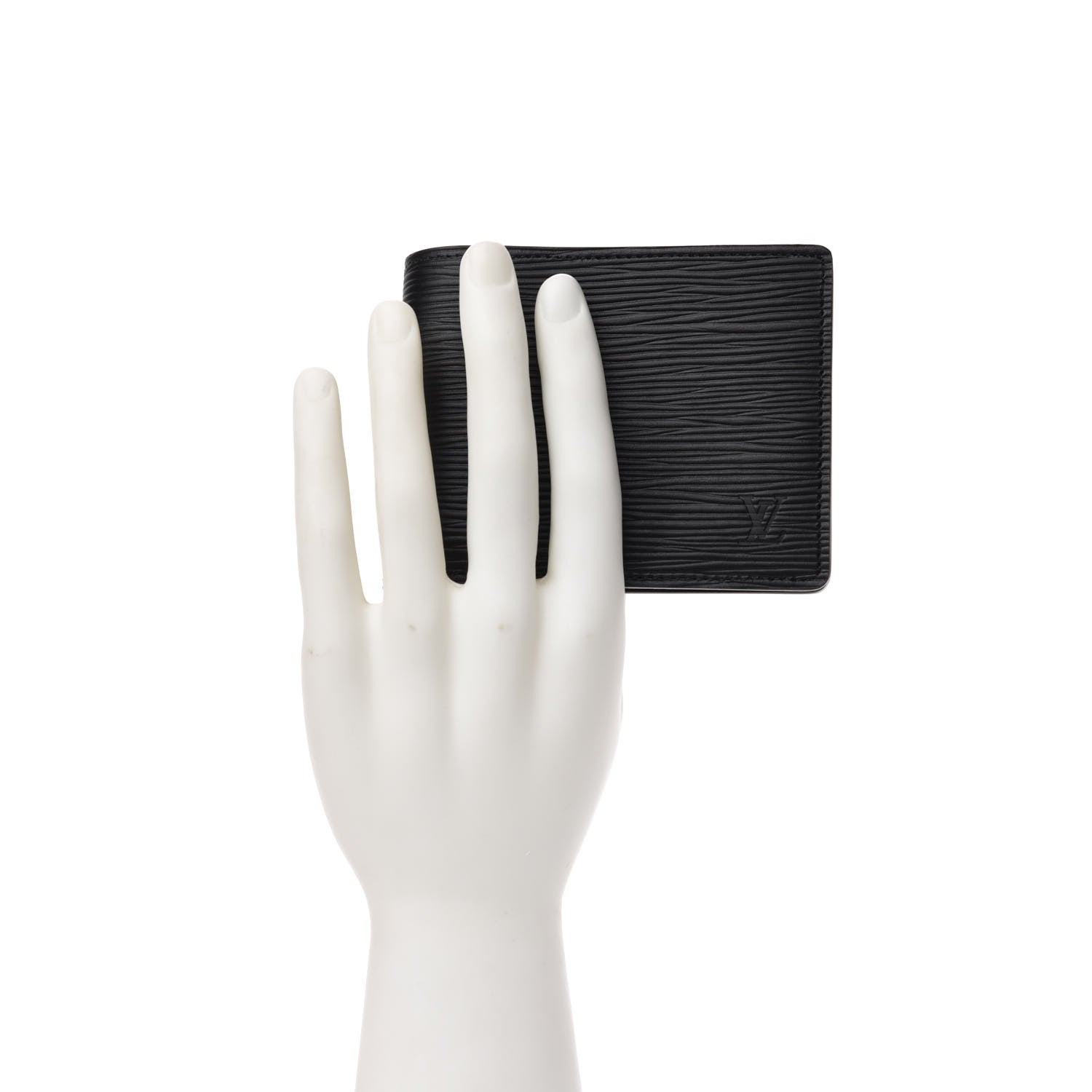 Louis Vuitton Epi Multiple Wallet Black 2 of 7