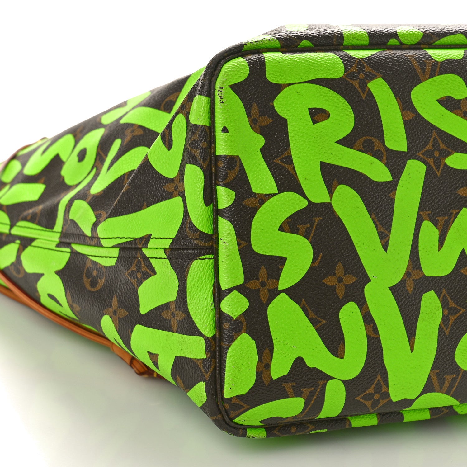Louis Vuitton Monogram Graffiti Neverfull GM Green 8 of 12