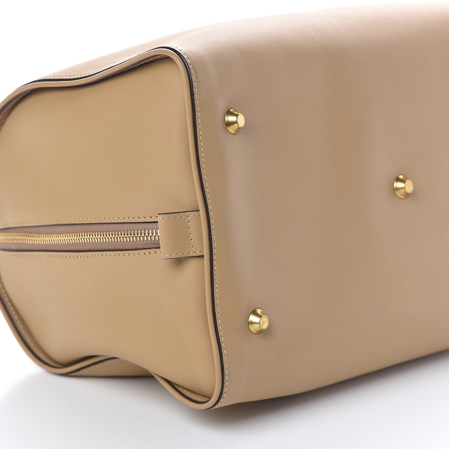 Chloe Calfskin Aurore Duffel Bag Taupe 8 of 9