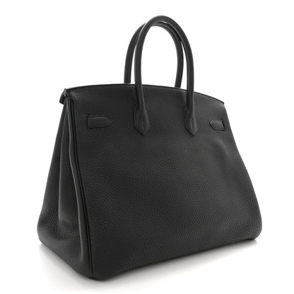 Hermes Togo Birkin 35 Black 3 of 12