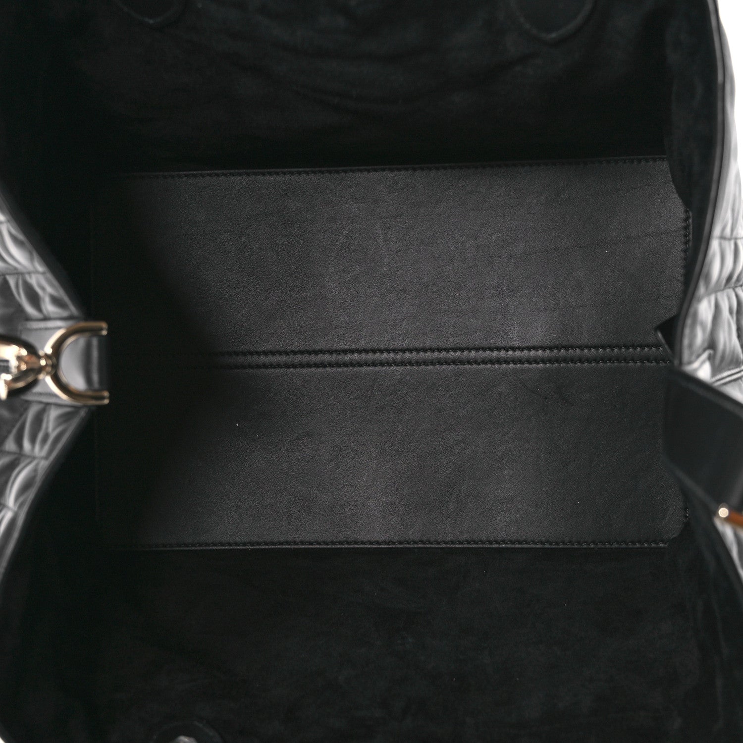 Christian Dior Calfskin Macrocannage Medium Toujours Black 6 of 13