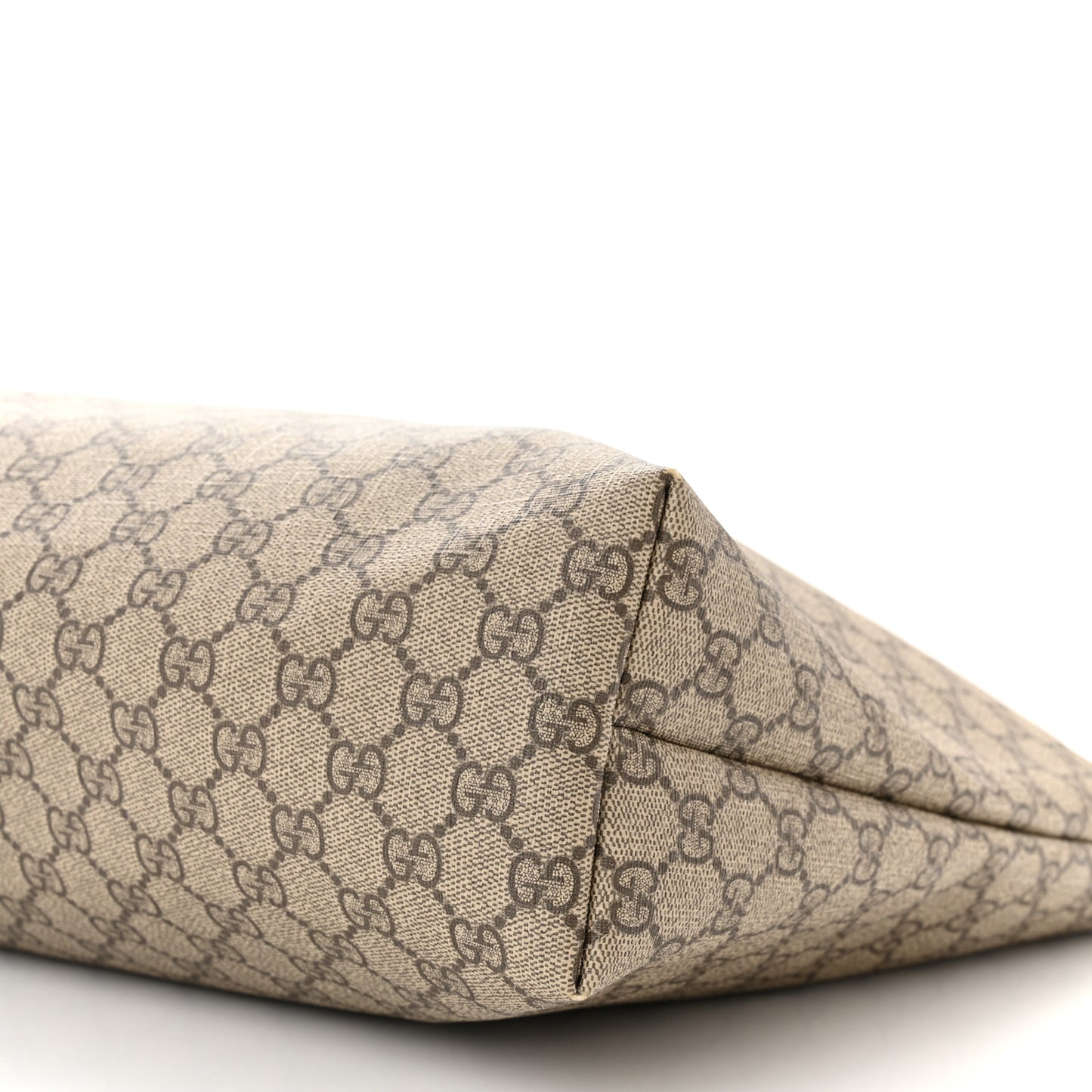 GG Plus Monogram Medium Signature Web Loop Tote Light Brown